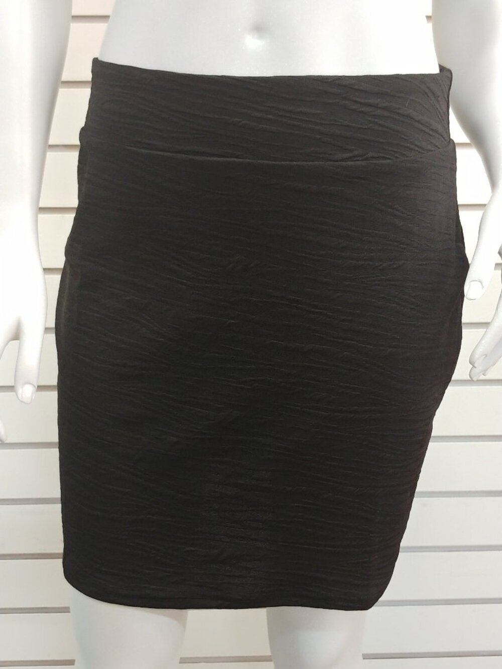 Dressy black short skirt